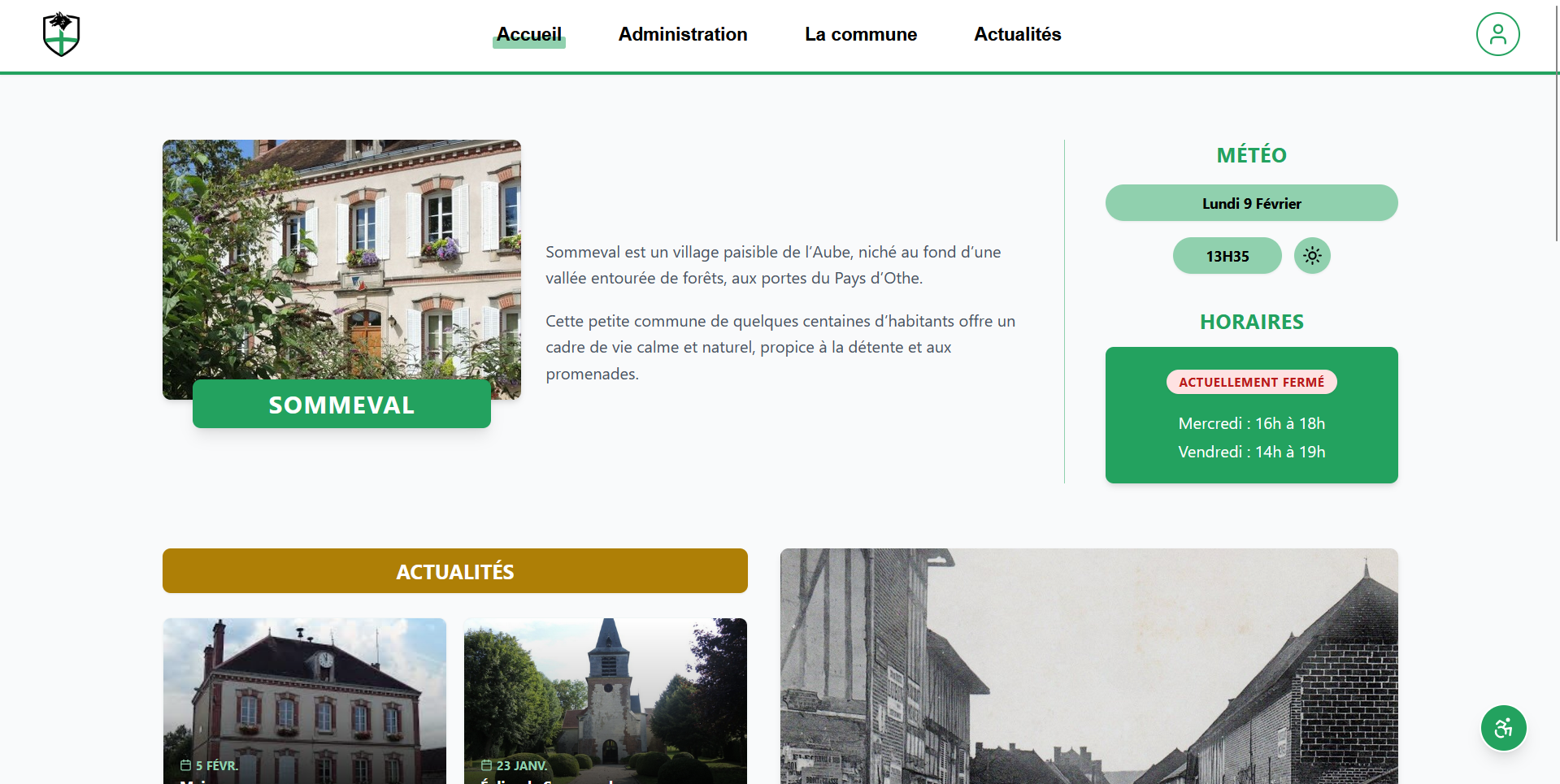 Refonte du site de Sommeval